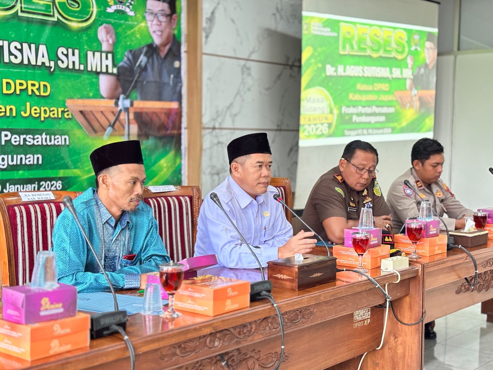 AWALI MASA RESES 2026, KETUA DPRD JEPARA FASILITASI PONPES BANGUN SINERGI KEJARI POLRI