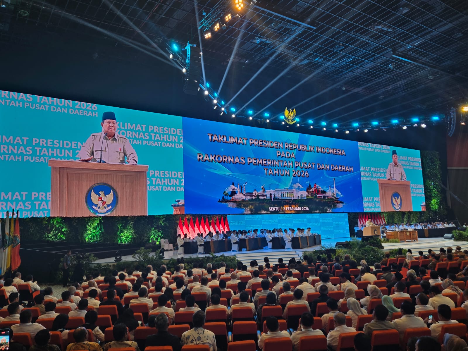 Hadiri Rakornas 2026 bersama Forkopimda, Ketua DPRD Optimistis Jepara Siap Jalankan Taklimat Presiden RI