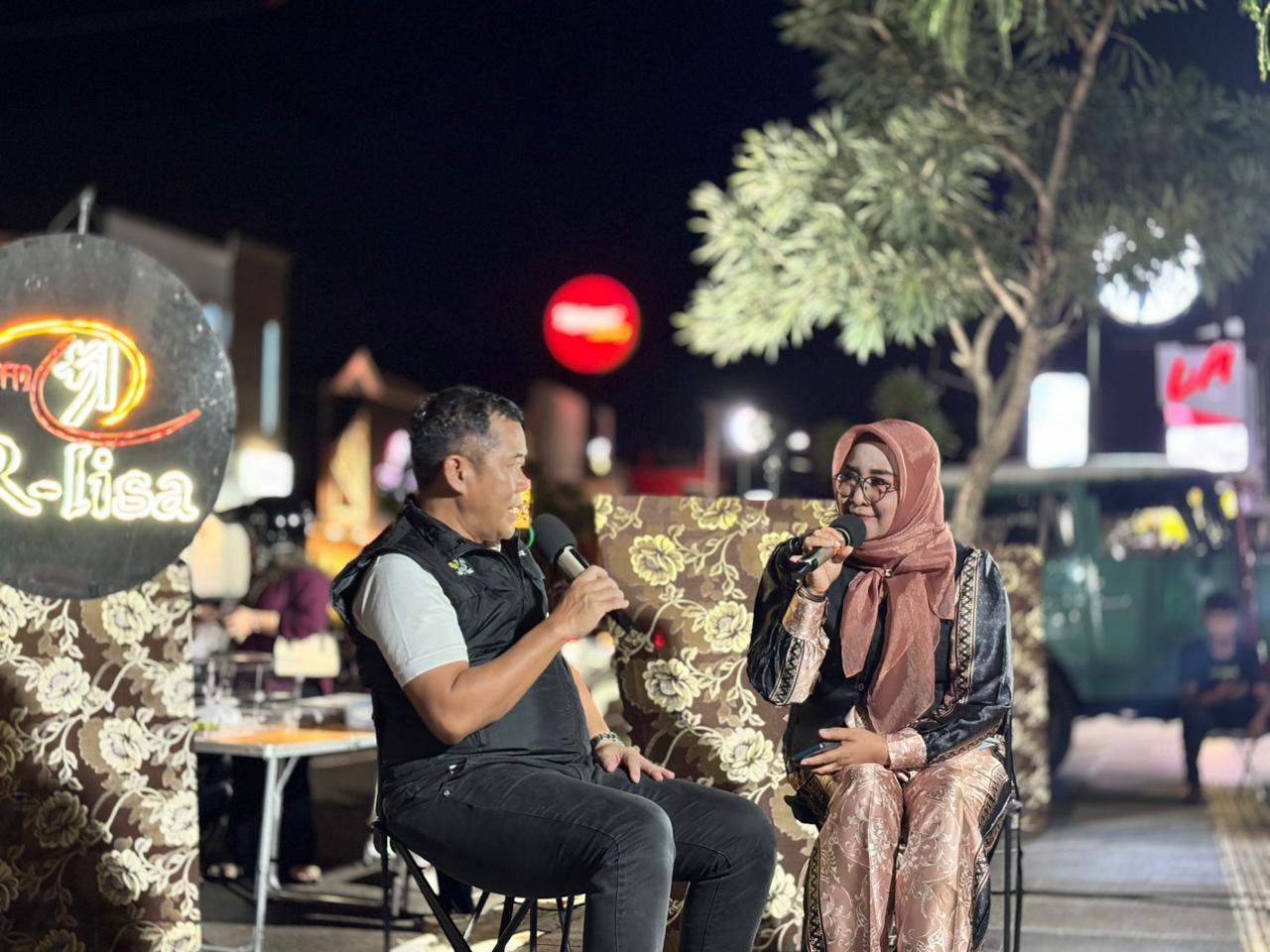 KETUA DPRD JEPARA ISI ACARA OFF-AIR RADIO R-LISA, SAMPAIKAN HIMBAUAN WASPADA BENCANA