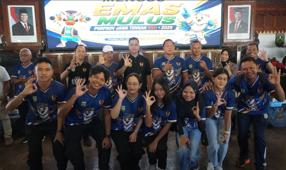 BIDIK POSISI EMPAT BESAR, JEPARA KIRIM 276 ATLET DAN TARGETKAN 50 EMAS DI PORPROV JATENG 2026<br>