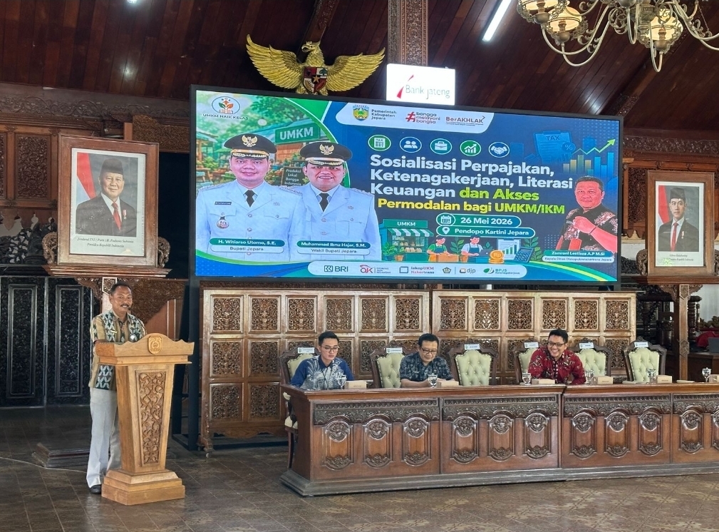 PEMKAB JEPARA DORONG UMKM NAIK KELAS LEWAT SOSIALISASI PERPAJAKAN DAN AKSES PERMODALAN<br>