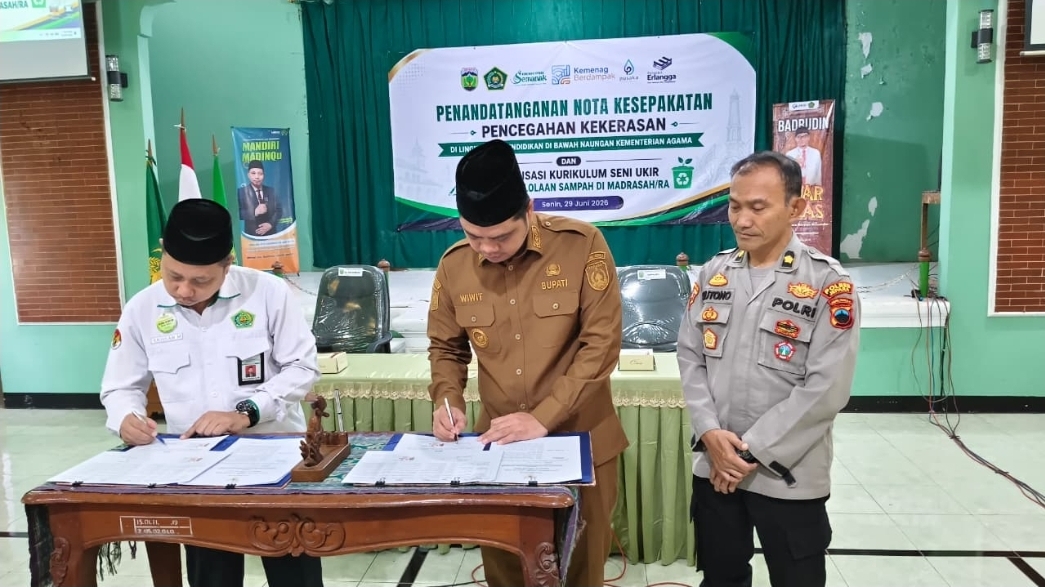 KEMENAG DAN PEMKAB JEPARA WAJIBKAN MADRASAH SERTA PESANTREN BENTUK SATGAS PENCEGAHAN KEKERASAN