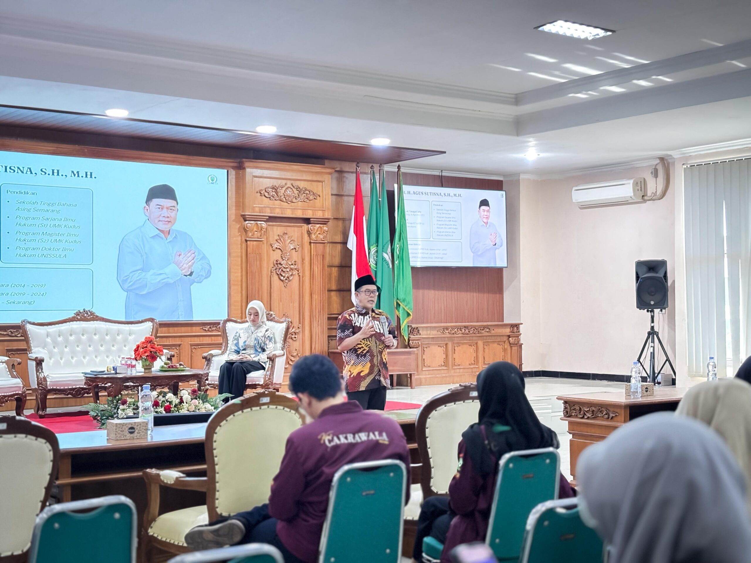 Ketua DPRD Jepara Ajak Mahasiswa Jadikan Legislatif sebagai Ruang Aktualisasi dan Pengembangan Intelektual