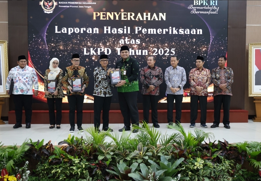 JEPARA RAIH OPINI WTP KE-16 BERTURUT-TURUT, MASUK 23 DAERAH PERAIH WTP DI JAWA TENGAH<br>