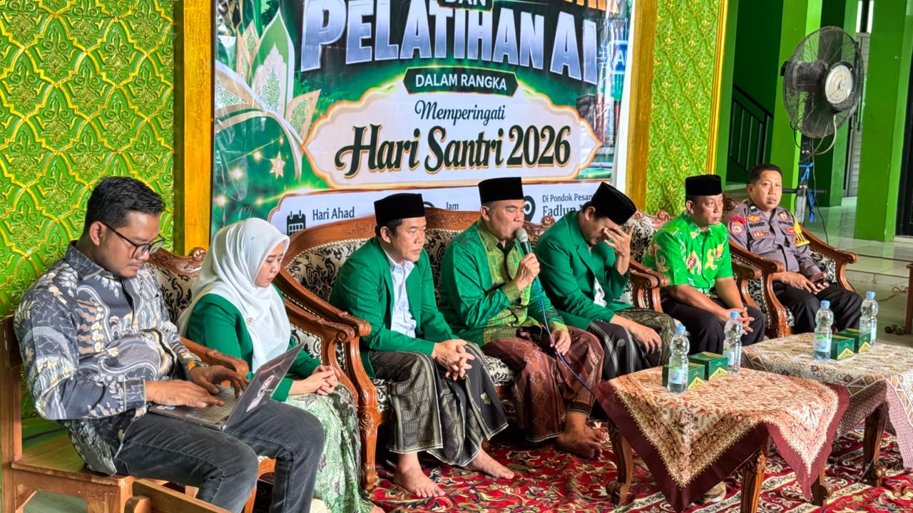 DPC PPP Jepara Sambangi Pesantren, Bekali Santri Paham Politik Hingga Teknologi AI<br>
